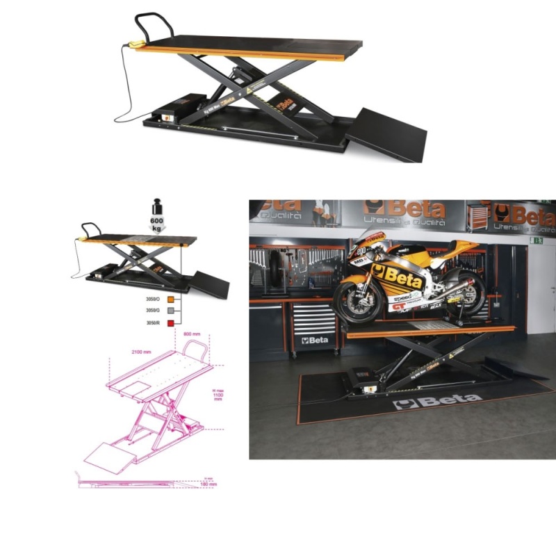 Photo de l'annonce Élévateur moto électrohydraulique, 600 kg SlXNnTlRpTYtOrwMk92K
