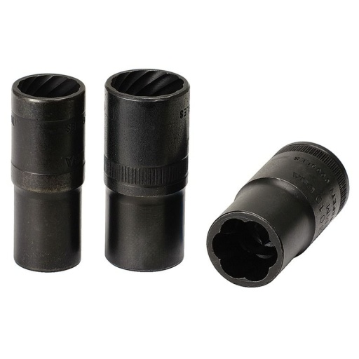Lot 3 douilles chocs longue arrache écrous 1/2