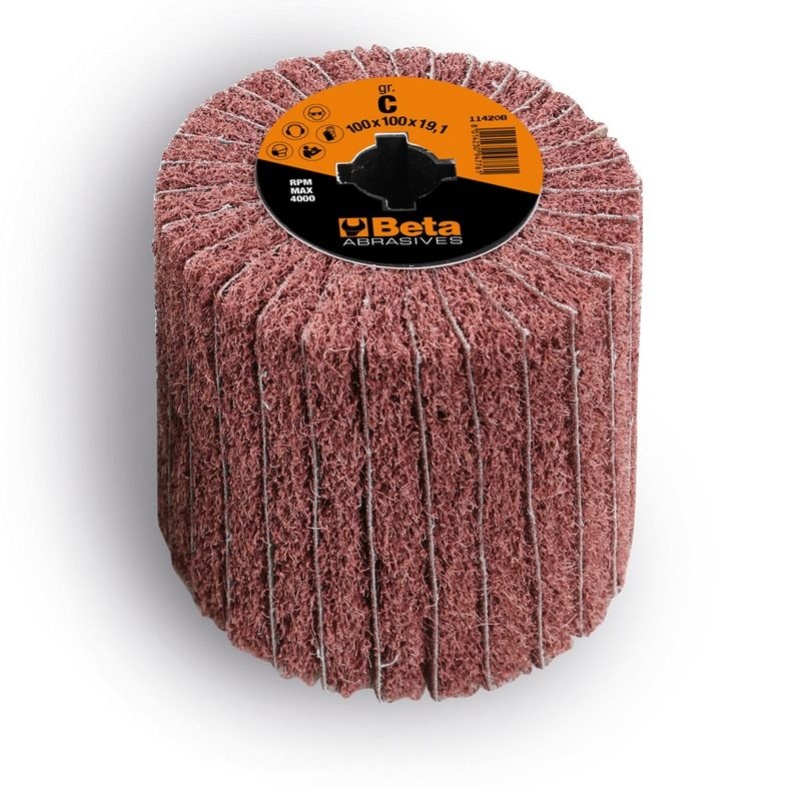 Photo de l'annonce Roue abrasive non tissé avec lamelle pour satineuse dia10... Tjc6MoH1wzvJKYatWZla