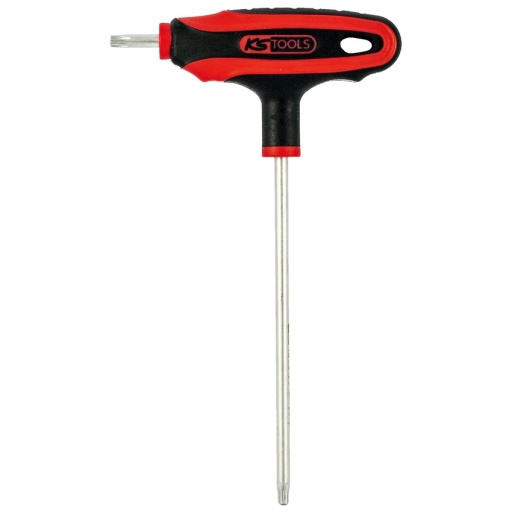Clé mâle TORX tête sphérique à poignée en T, T20