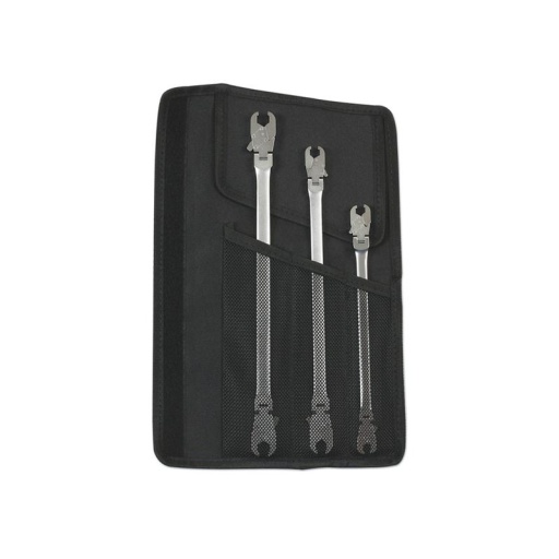 Jeu de Clés à tuyauter articulée - 3 pcs