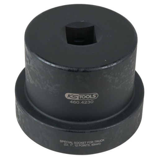 Douille 12 pans pour écrou de moyeu avec guide, 90 mm