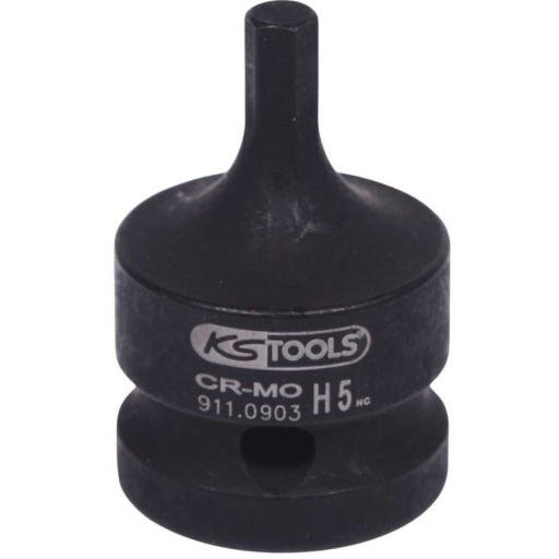 Douille tournevis à chocs 6 pans 1/2’’, 3/16