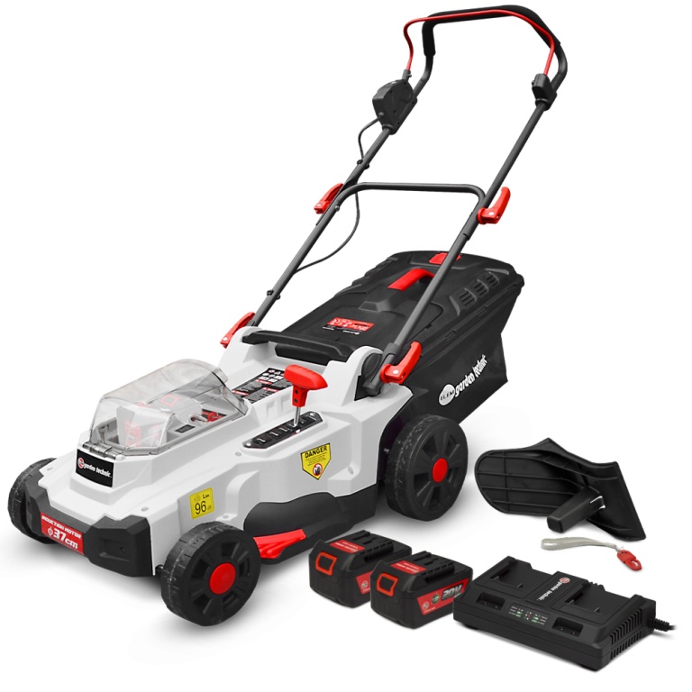 Photo de l'annonce Tondeuse rechargeable 40V (2x20V) 37cm - Batteries et cha... a2EP3WmOdSdn00kcWcoh