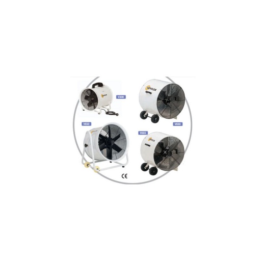 Ventilateur 60cm gainable orientable pour atelier