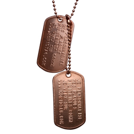 ID Tag cuivre