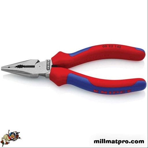 Pince universelle à becs demi ronds 145mm