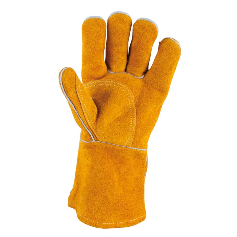 Photo de l'annonce Gants de protection courts en cuir pour soudeur, L e3OnFE2J6mmh4ITF7o63