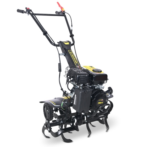 Motoculteur thermique à arbre horizontal 79 CC - 6 fraise...