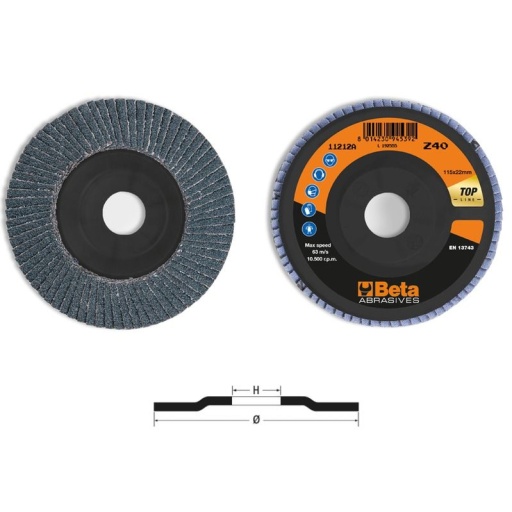 Disque à simple lamelle top line zirconium support plasti...