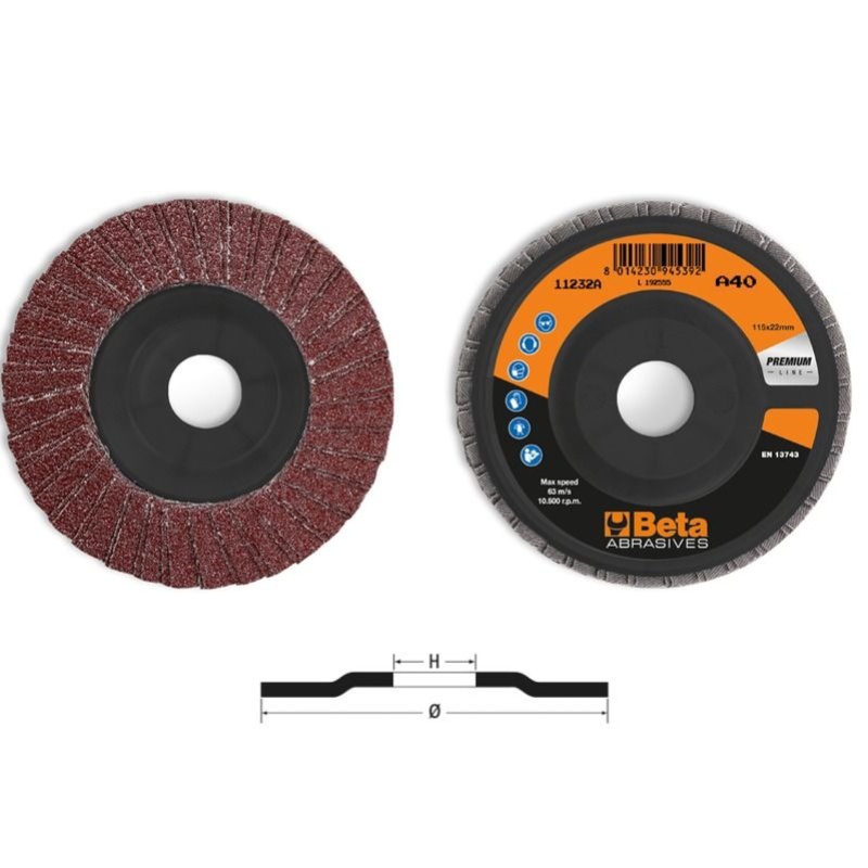 Photo de l'annonce Disque à double lamelle corindon support plastique 115mm ... fa83YfXI4viHt3hQY1J9