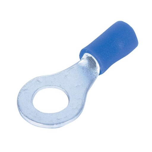 Cosses à œil isolées M6 câble 1 à 2,5mm²