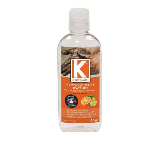 Nettoyant mains d'atelier orange parfum agrume - flacon d...