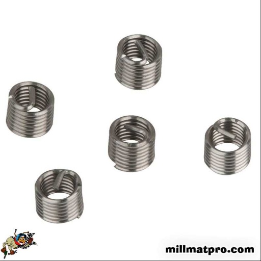 Insets filetés M12x1,25 - pack de 5 du coffret 150.6110