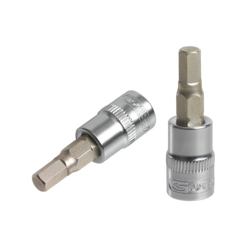 Douille tournevis ultimate 6 pans 1/4''. l.37 mm - 7 mm 