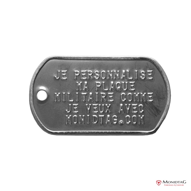 Photo de l'annonce Plaque militaire en acier à personnaliser qualité B jQba9qcoSjNG3T2PCL71