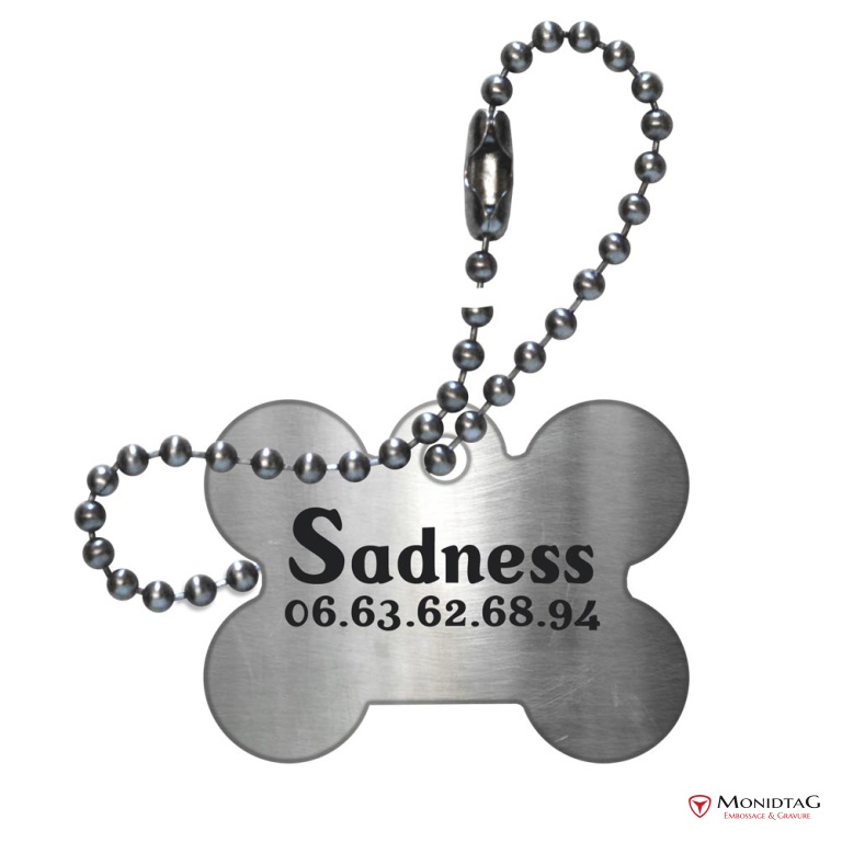 Photo de l'annonce Médaille os en acier pour chien kaz7P5xqSbU939Gcx2VD