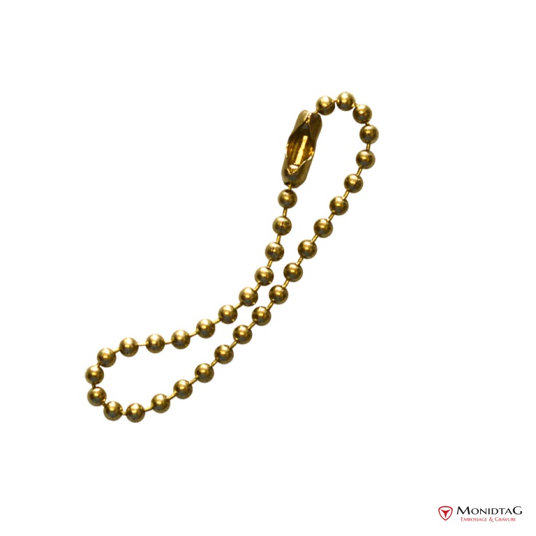 Photo de l'annonce Chainette boules en laiton 11 cm n5I21A7g536E3tkmG6Dj