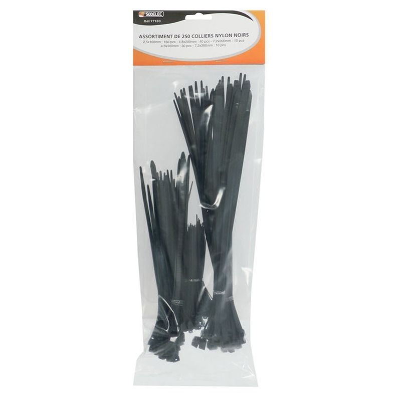 Photo de l'annonce Assortiment colliers nylon noirs 250 pièces nB4eMnf0G2I1hddmGm06
