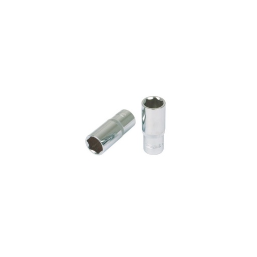 Douille longue cote en pouce 1/2 6 pans chrome plus 11/16