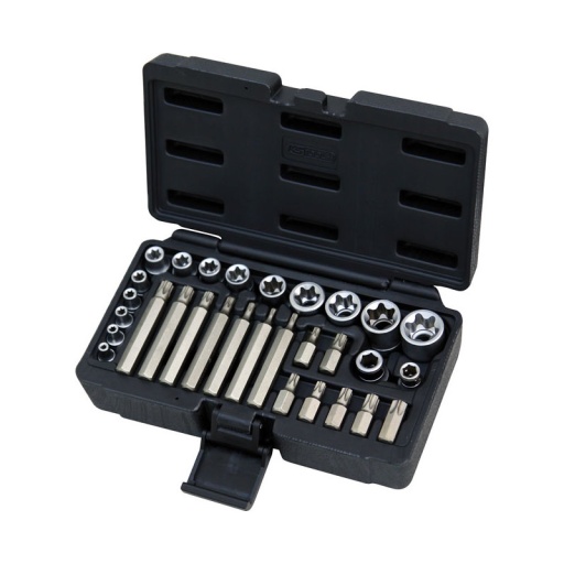 Coffret de douilles et douilles tournevis ultimate torx 3...