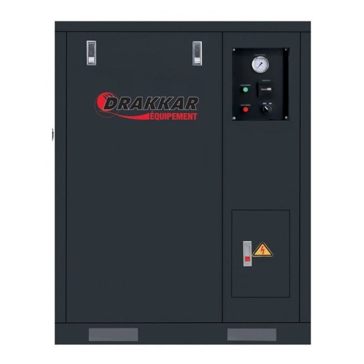 Compresseur insonorisé à pistons avec cuve verticale 500L