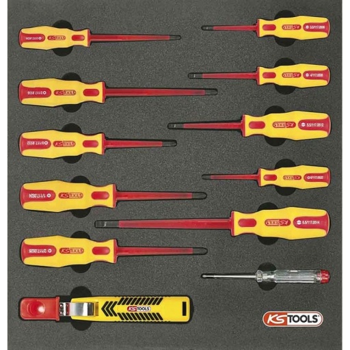 Module de tournevis isolées 1000v 12 pièces