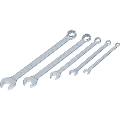 Jeu de clés mixtes extra-longue 5 pcs 8-19mm