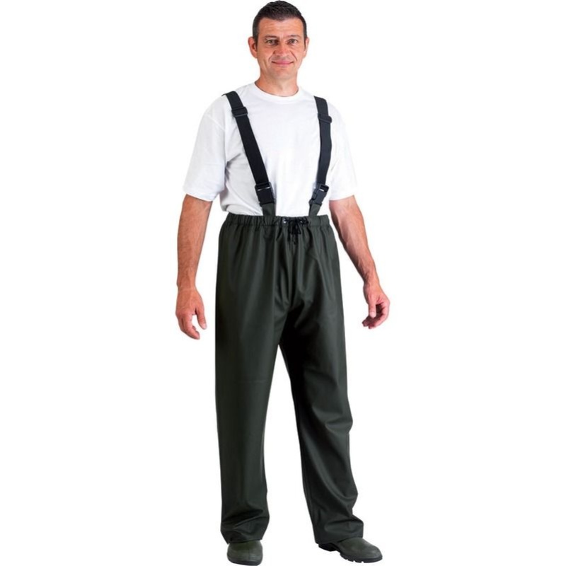 Photo de l'annonce Pantalon de pluie vert a bretelles sWBcbNJ8Tt1CvAazAj5l