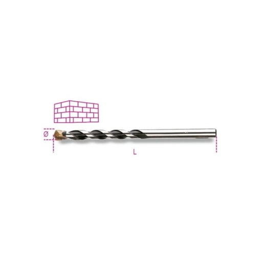 Foret béton queue cylindrique 10x120mm