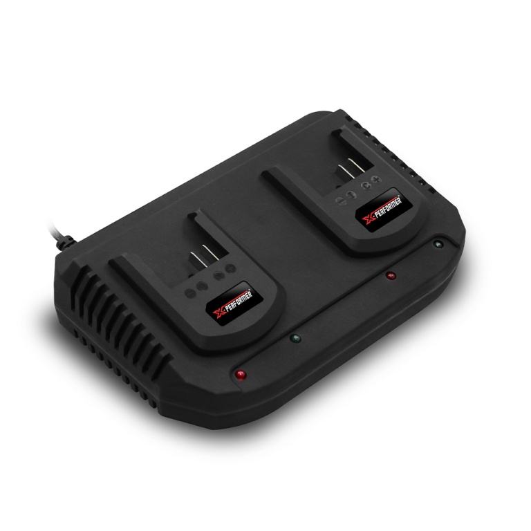 Photo de l'annonce Chargeur double pour batteries 20V - X Performer XPCHAR2 tRSP66lt3B6C09U019A9
