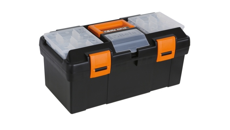 Photo de l'annonce Boîte à outils en matière plastique avec plateau et bacs ... uV19T53D8zM37JbMxH6P