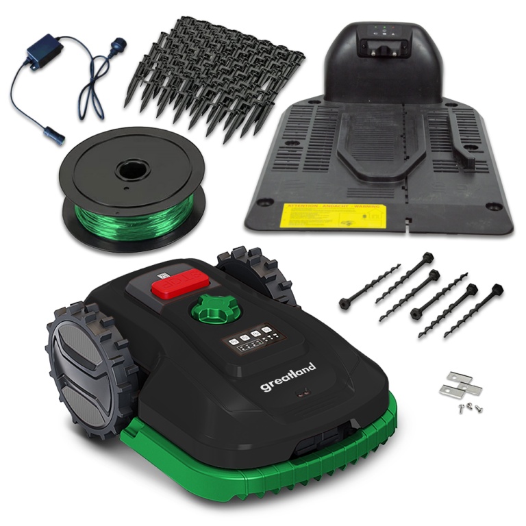 Photo de l'annonce Robot tondeuse 20V - 900M² - Largeur de coupe 18cm WMG-RO... yOmHq647b0kl884Oe719
