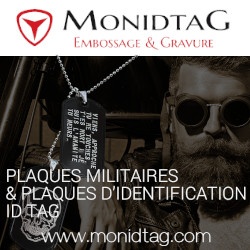 Plaques militaires personnalisables